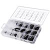 300Pcs C Clip Circlip Snap Ring Retaining Fastener Hardware Set Kit for Machine Vehicle