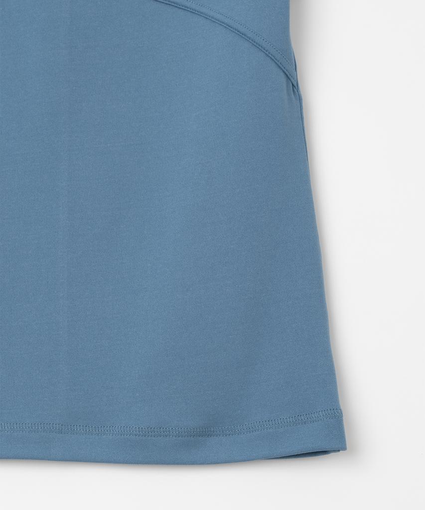 MILLO WOMEN Fluid Duo Top [Smoke Blue]