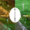 Solar Stainless Steel Mini Lawn Light – Outdoor Villa Courtyard Night Decoration with Ground Insert