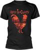 Alice In Chains Rooster T-Shirt Baumwolle Schwarz Unisex Alle Größen S-5XL