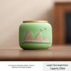 ZISIZ Guochao Hand-Painted Ceramic Tea Caddy