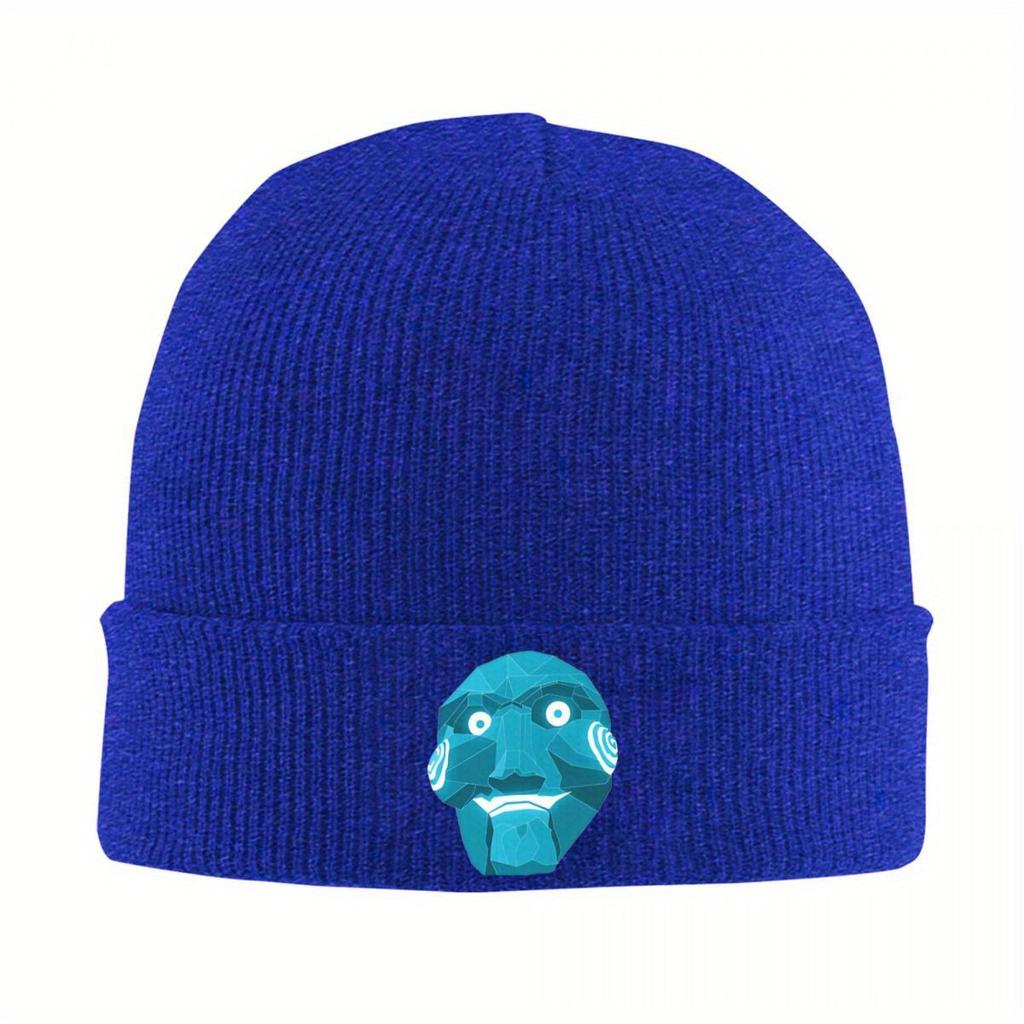 Saw Billy The Puppet Geometric Knitted Caps for Women Men Skullies Beanies Winter Hats Horror Movie Billy Crochet Melon Cap