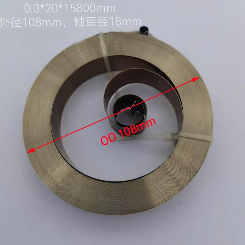 Scroll Spring Spiral Flat Wire Coil Spring Constant Force Springs Extension Load