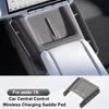 For Zeekr 7X Car Wireless Charging Silicone Saddle Pad Car Central Control Protective Pad Car Interior Modification Accessories