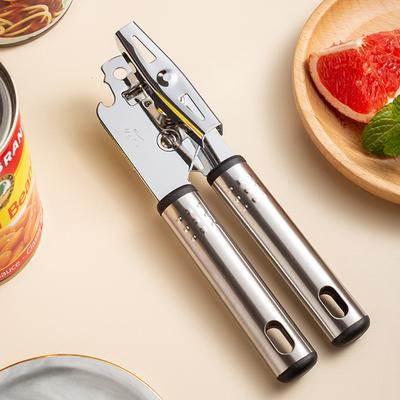 Can Opener Manual Stainless Steel Multifunctional Strong Can Knife Can Opener Kitchen Tool