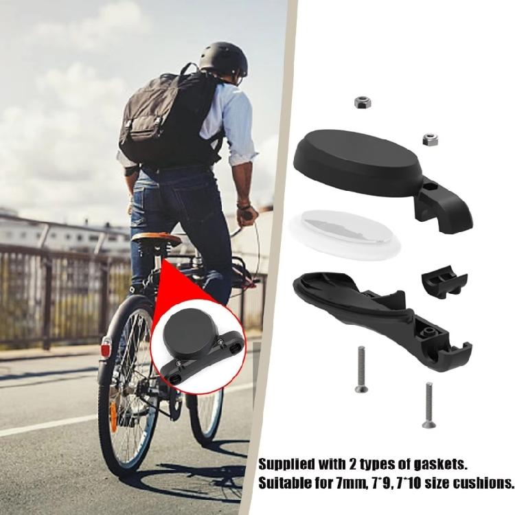 Flaches Montagekit für Radsport-Tracker Sicherer Halter für Fahrrad-Tracker Fixieraufkleber Versteckte Positionierung für Tracker