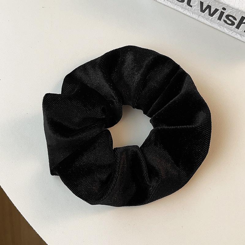 Fleece Retro Large Intestine Hair Band Ponytail Headband Hair Rope Rubber Band Headgear Hair Accessories Women