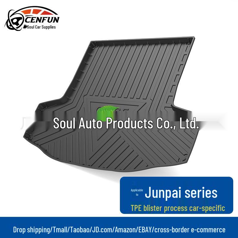 

2020 FAW Junpai A50/XC65/A70 Wear-Resistant Waterproof TPE Trunk Mat 2018-2019 Junpai A50