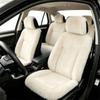 Solid‑color Winter Car Seat Cover Plush Surface Auto Seat Protector  Seat Renovation