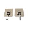 Seamless High-Quality Stainless Steel Adhesive Hook for Bathroom and Door - No Drilling Required