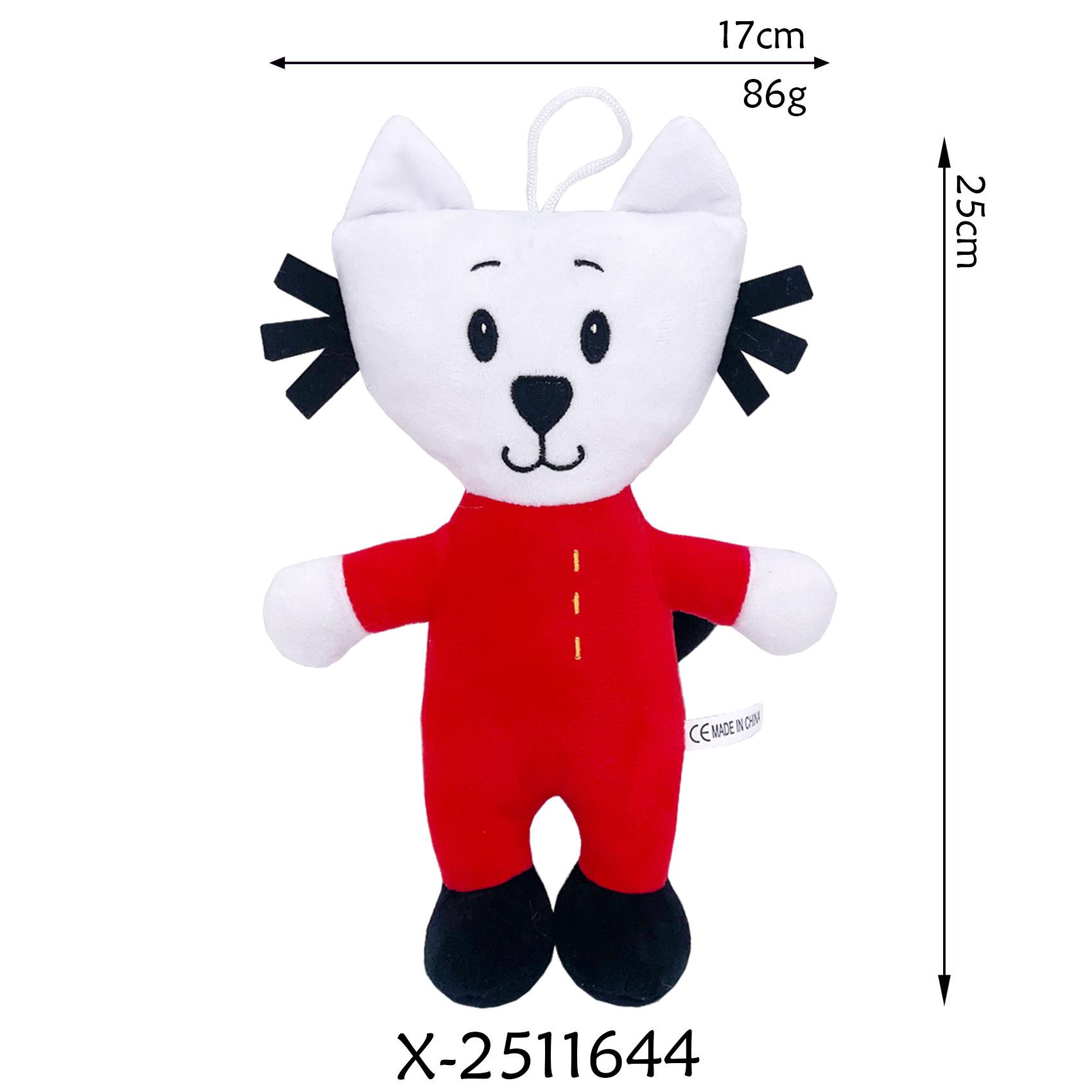 

Кукла Денди Герл Мир Кошек ПП Хлопок Плюшевые Куклы Мягкие Игрушки Декор Комнаты Для Детей Red