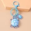 Cartoon Little Turtle Keychain Cute Anime Figures Pendant Keychain Exquisite  Backpack Decoration Accessories Gifts