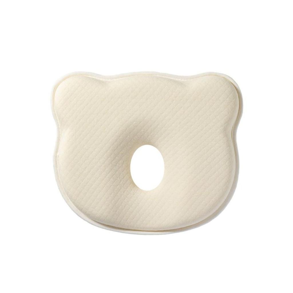 Memory Foam Baby Pillow: Anti-Flat Head Design for 0-1 Year Olds