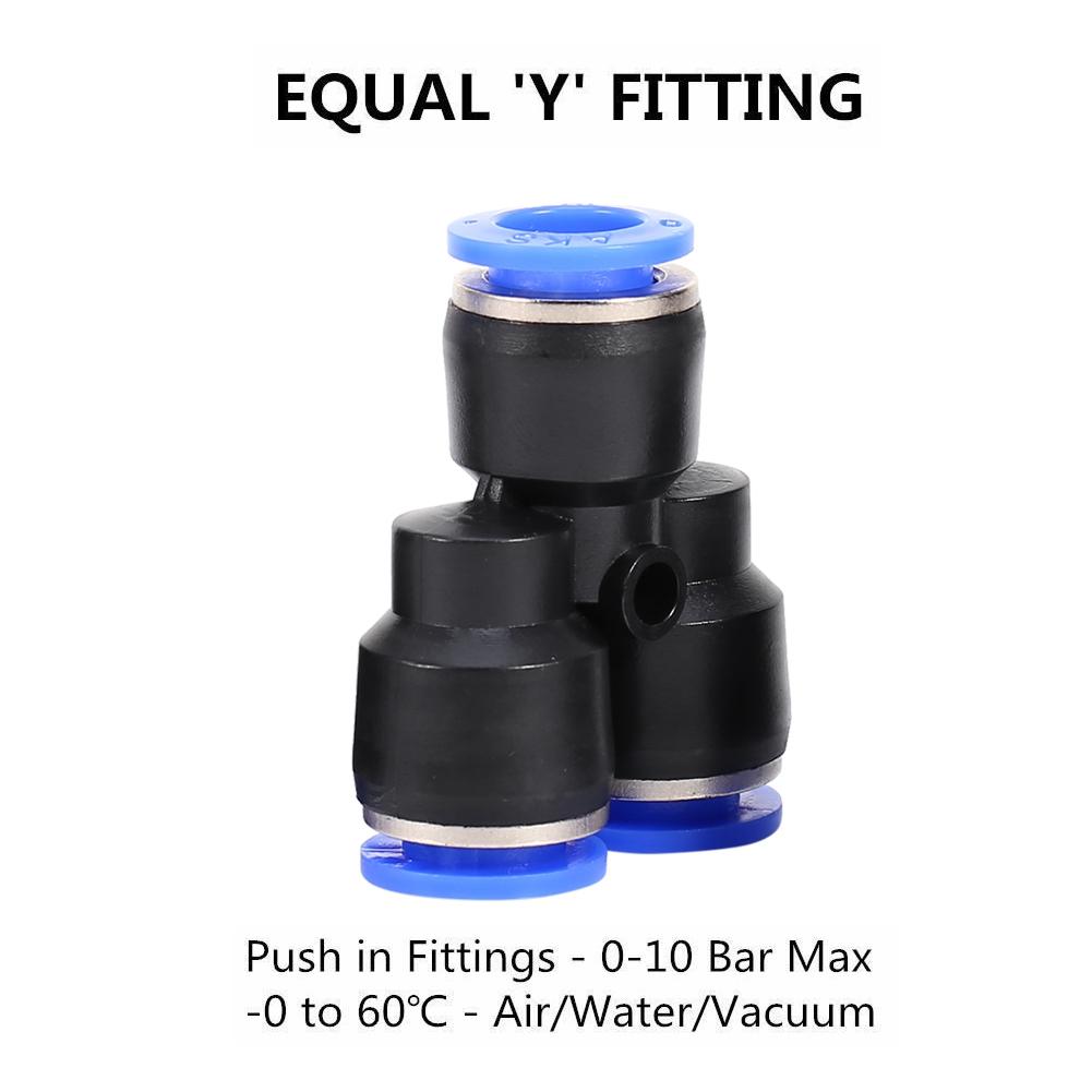 Pneumatické rychlospojky Vzduch Voda Hadice Trubka Potrubí Konektor Spojka Nové