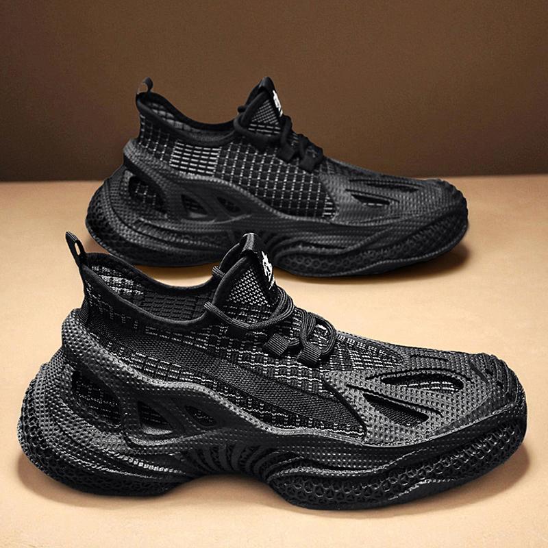 Mode CYYTL Sneaker Herrenschuhe Lässig Atmungsaktiv Outdoor Sommer Wandern Mode Tennis Sport Laufen Designer Luxus Plateau Slipper