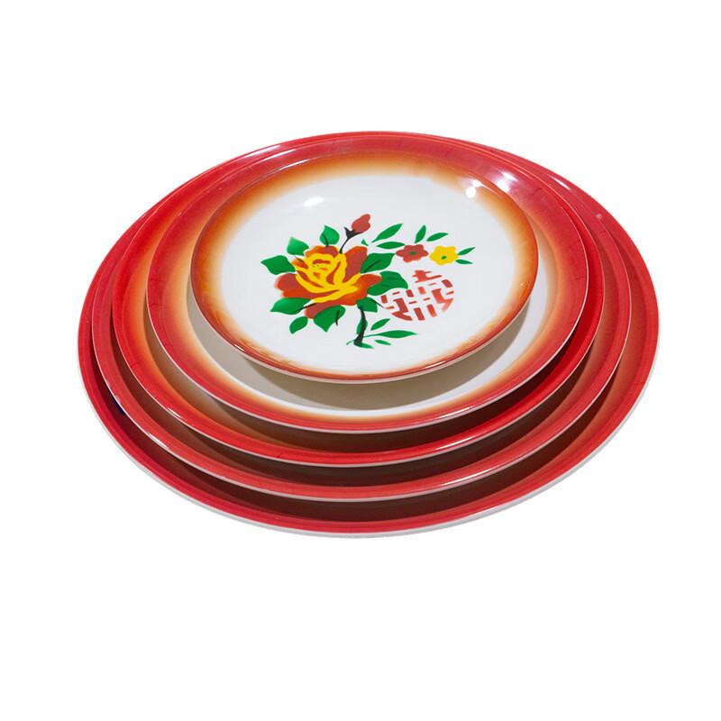 ZISIZ Chinese Imitation Enamel Melamine Plate