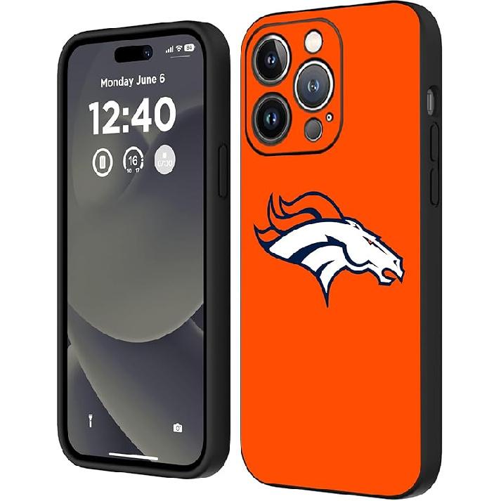 fit Chiefs for iPhone 15 Pro Case Slim Shockproof Cell Phone Cover | Military Grade Full Protection Drop Proof Tough Protective Cases - 6.1 inch 15P-QYUD-YM