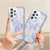 Cases Case for Samsung Galaxy A34 A54 A14 4G A25 A33 A23 A13 A15 A24 A73 5G Cover Beautiful Butterfly Art Transparent Soft