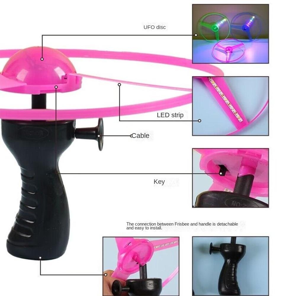 Sports Toy Propeller Toys LED Light Rotating Flying Toy Funny Flash Flying Toy  Outdoor Game