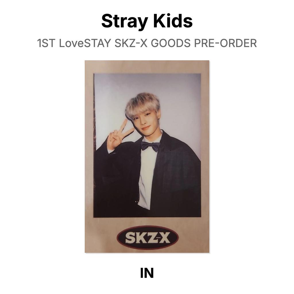 Stray Kids 1ST LoveSTAY SKZ-X GOODS PRE-ORDER Official Photocard
