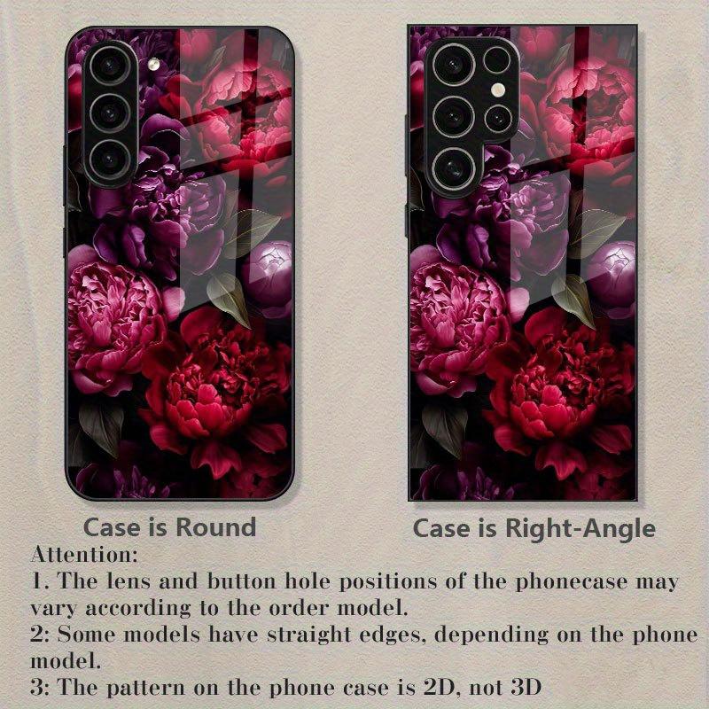 Elegant Fashion Personality Glass Case for Galaxy S25 S24 S23 S22 A56 A36 A25 A24 23 16 15 14 A05s NOTE20 10 Back Cover