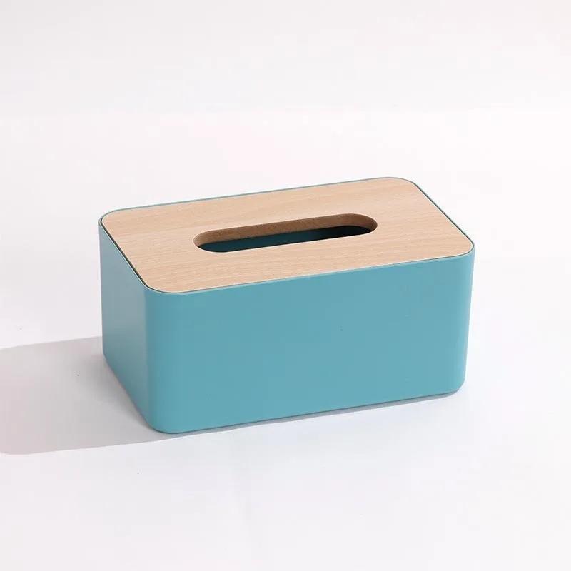 1 pz. Scatola per tovaglioli di carta in bambù da tavolo, multifunzione, creativa, può contenere il telefono cellulare, il soggiorno, la scatola per tovaglioli di carta, la scatola per tovaglioli di carta per auto