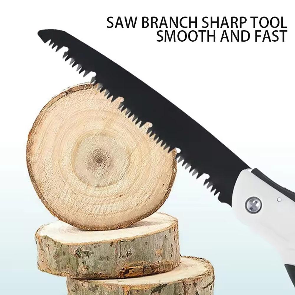 180/210/250/300mm Folding Hand Saw for Carpentry, Folding Portable Saw for Garden, Camping, Pruning, 1 Pcs.