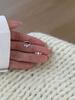 LT--EK569 925 Sterling Silver Gold Plated Pearl Hoop Earrings Women Simple Exquisite Personalized Pearl Ear Buckles