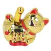 Solar Waving Cat Innovative Cute Auto Waving Arm Solar Powered Fortune Cat for Car Dashboard