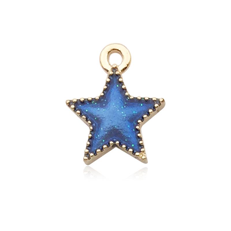 Summer Charm Drip Oil Earrings & Necklace Set - Cute Student Style Dangle Pendant Accessories