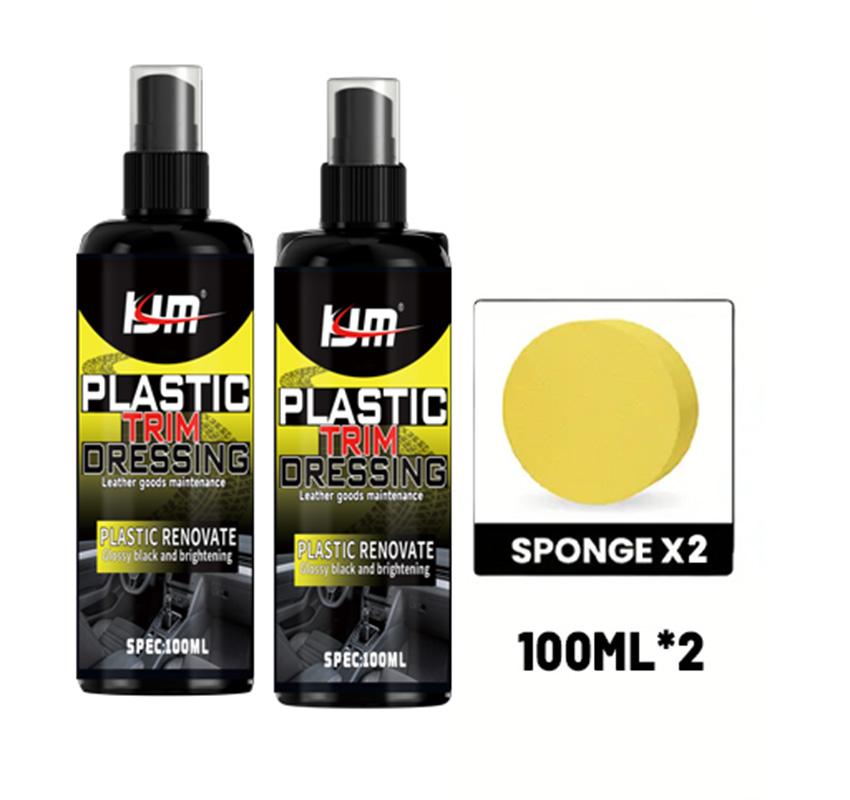 Multifunction Car Plastic Leather Restorer Spray Polish Cleaner Coating Agent Back To Black More Gloss Car Cleaning Products