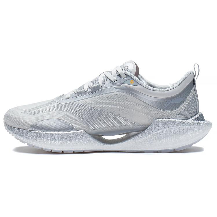 New LiNing Super Light 19 Rebound Low Top Running Shoes Men's Microcrystalline Gray ARBS001-20