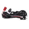 Double Color High Low Beam Wiring Harness Dual Relay 30A   14AWG   Cable Harness for Off Road Vehicles SUV Pickup Trucks Motorcycles