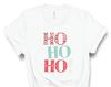 Christmas T Shirt,Ho Ho Ho Tshirt,Santa Claus Shirt,Happy Holiday Shirt,Holly Jolly Shirt,Christmas Shirt For Women,Holiday Shirt,Plus Sizes