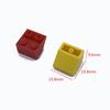 20pcs DIY Technical Slope Inverted 45° 2x2 Slope Anti-bevel Bricks MOC Parts Building Blocks Toys for Children  Compatible 3660