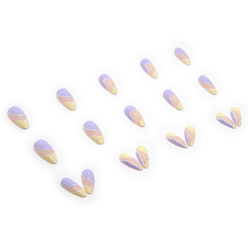 Artificial Nails Water Drop Manicure Patch Wear Is Nail Patch 24 Pieces