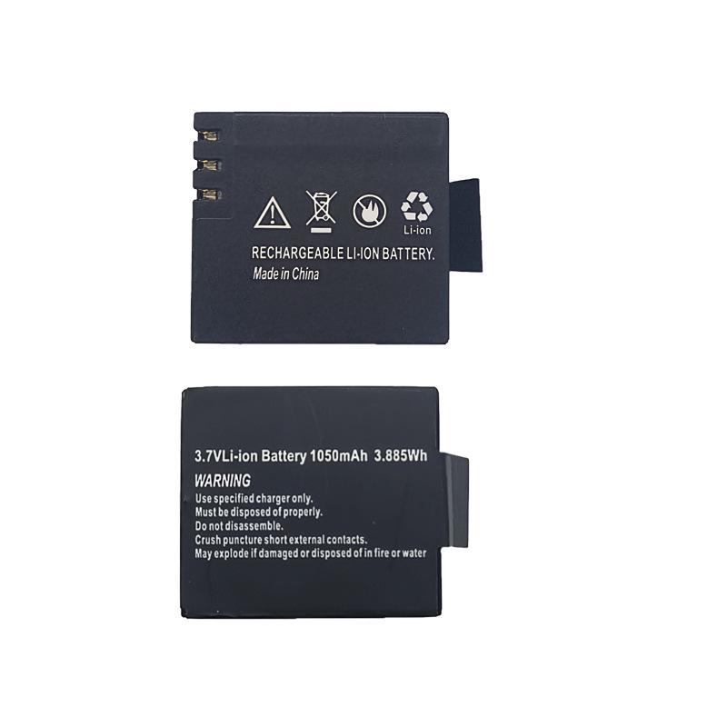 1050mAh Action Camera Battery Replacement