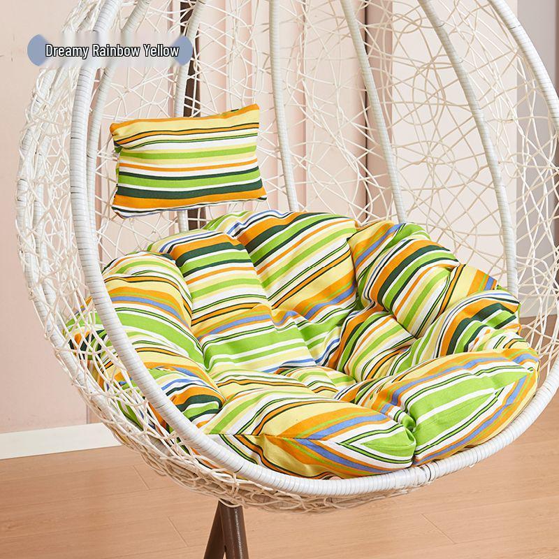 Uniwersalna, zmywalna, pogrubiona poduszka do wiszącego krzesła do huśtawki rattanowej i kosza gniazdowego