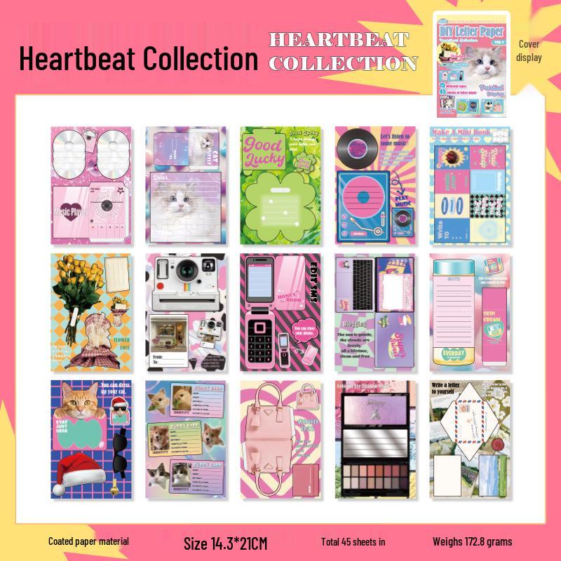 

Yu Xian Creative DIY Sweetheart Moment Scrapbook Kit