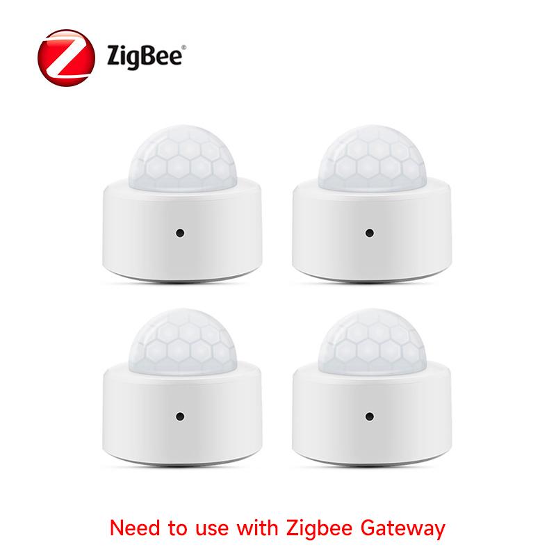 Tuya Zigbee PIR Motion Sensor Human Body Infrared Detector Home Security Alarm Movement Detection Sensor Works With Smart Life