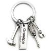DIY Stainless Steel Keychain: Dad's Hammer & Tools for Father's Day