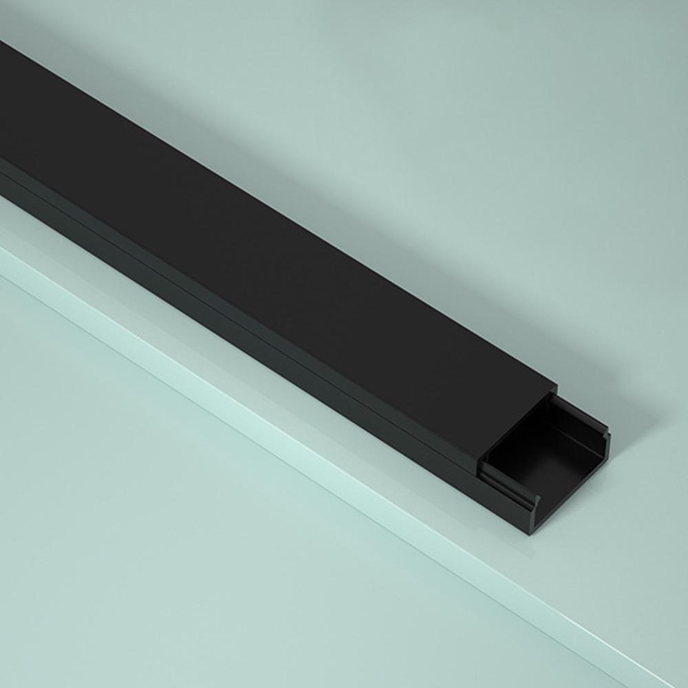 1m Cable Trunking Self-Adhesive Cord Protector High Quality Electric Wire Slot  Floor