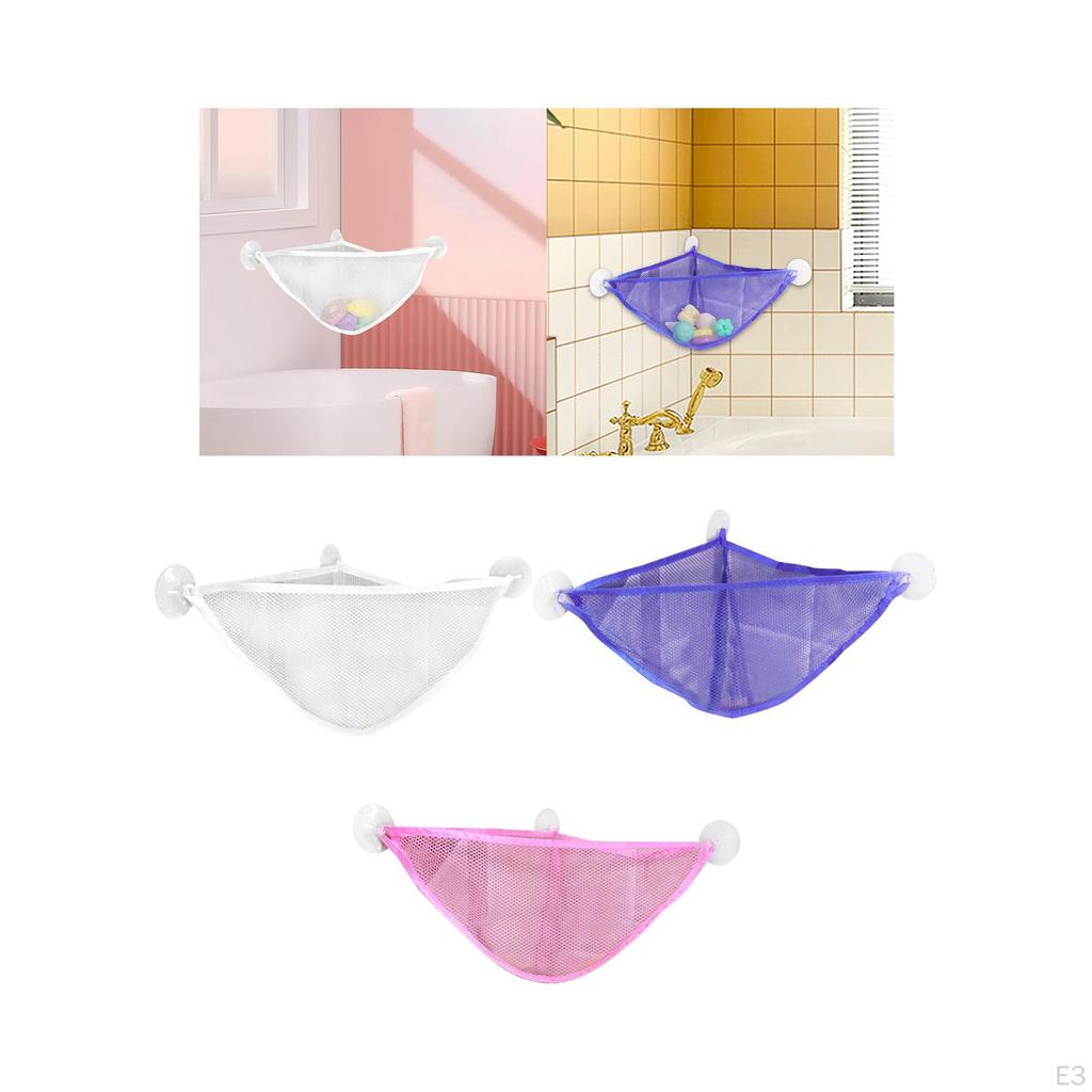 Organizer do przechowywania zabawek kąpielowych z siatkowymi kieszeniami - Idealny dla chłopców i dziewczynek