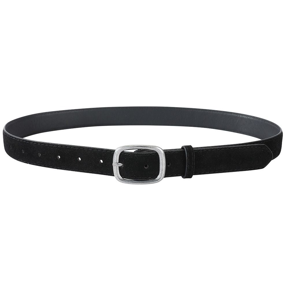 Square Buckle Suede Belt Maillard Trouser Decoration Elegant Pu Waistbands Female/Girls