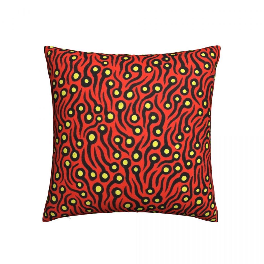 Yayoi Kusama Square Pillow Case Decorative Pillow Art Abstract Dots Pumpkin Polka Pop Aesthetic Custom Pillowcover Home Decor