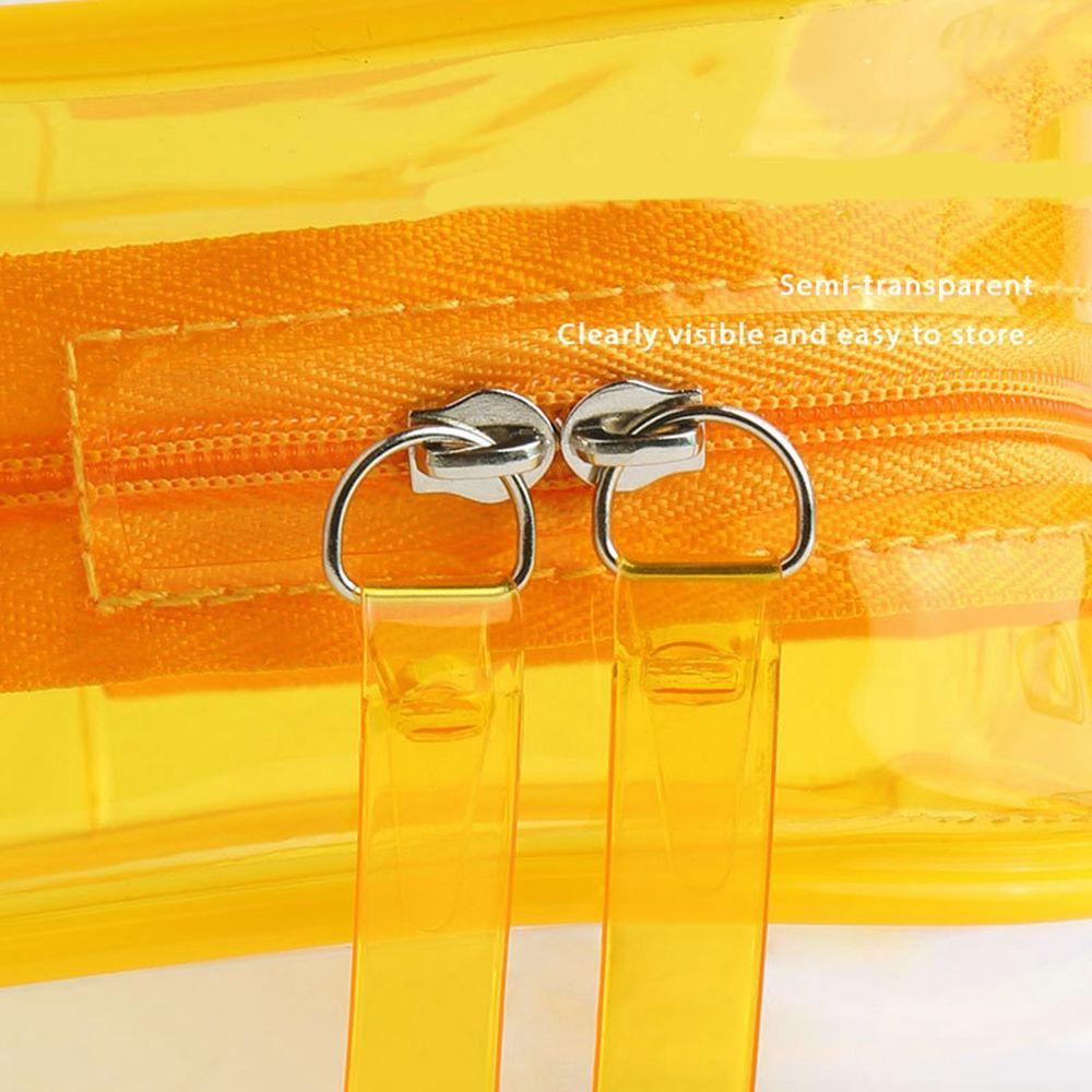 Capacity Wash Pouch PVC Cosmetic Cases Transparent Cosmetic Bag Storage Toiletry Bag Makeup Bags