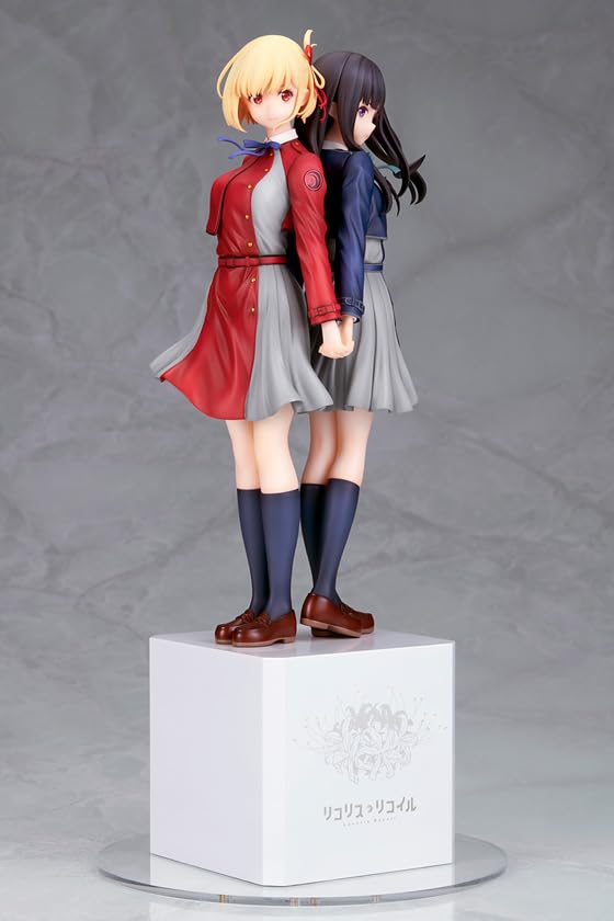 Lycoris Recoil Nishikigi Chizuru Inoue Takina Scale Complete Figure & 1/8