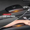 Leather Car Knee Pad Elastic Cushion Thigh Support Accessories For Lincoln Navigator MKZ MKX MKC MKT Continental Nautilus 6tsde