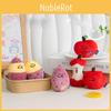 Second Morning Sweet Potato Apple Keychain Backpack Decorative Pendant Plush