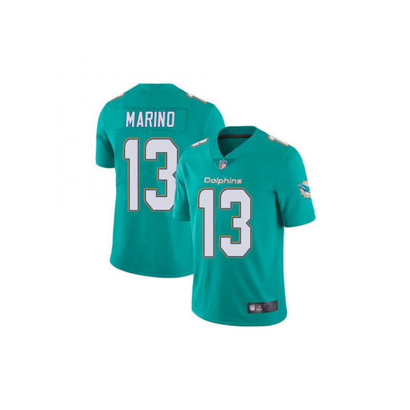 GuanyouC T-shirt Miami Dolphins Dan Marino Jersey - Heren L kleur van de zeegolf